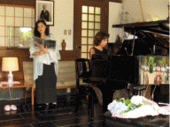 篠原美樹子さんのピアノとともに語る