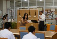 ワークショップ　尺八も入って・・・