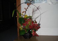 受付に飾ってあった花