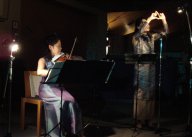 語りとバイオリン