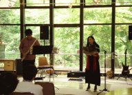 新緑のなかで・・・