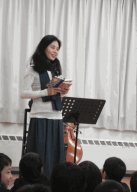 チェロに乗せて詩を朗読